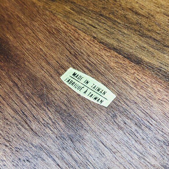 70s Country Florals Oversized Wood Ceramic Tile Cheese Charcuterie Board Tray - Picture 9 of 12